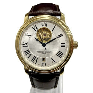 Frederique Constant wristwatch, total weight 63.6g, stainless steel, genuine ...